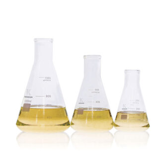 Matraces Erlenmeyer, cuello estrecho, vidrio borosilicato 3.3, con graduación impresa - Imagen 2