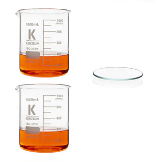 Vasos de precipitados de forma baja, vidrio borosilicato 3.3, con vidrio de reloj - Imagen 3