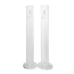 Probeta graduada, base cilíndrica, vidrio borosilicato 3.3, 250 ml