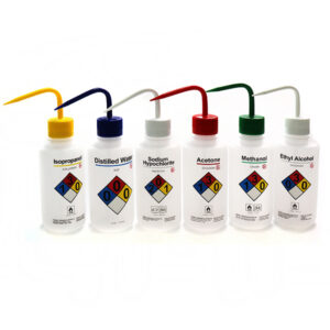Frasco lavador de seguridad, 500 ml, polietileno