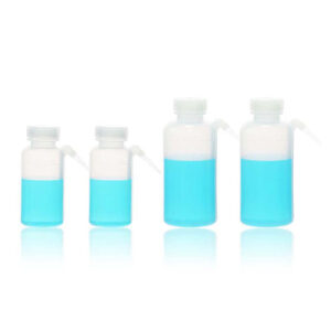 Frasco lavador con boquilla integrada, 250 ml y 500 ml, polietileno