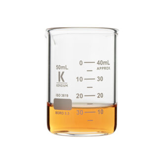 Vasos de precipitados de forma baja, vidrio borosilicato 3.3, uso intensivo