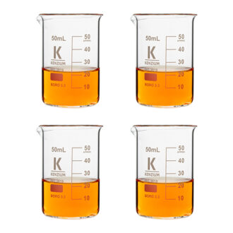 Vasos de precipitados de forma baja, vidrio borosilicato 3.3, graduación impresa - Imagen 5