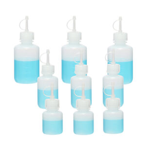 Kit frascos cuentagotas y embudo, LDPE
