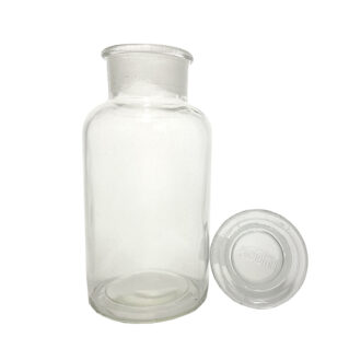 Frasco para reactivos, cuello ancho con tapón esmerilado - Imagen 3