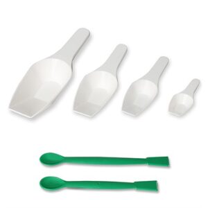 Pack cucharas medidoras y espátulas, polipropileno