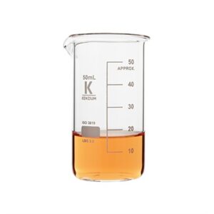 Vaso de precipitados, forma alta, vidrio borosilicato 3.3