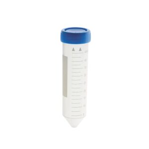 Tubos de centrífuga graduados, fondo cónico, 50 ml