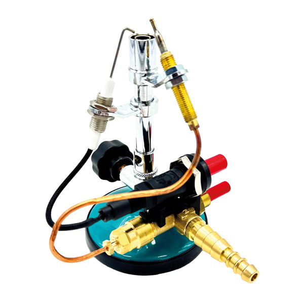 MECHERO BUNSEN CON APAGADO DE SEGURIDAD Y ENCENDIDO PIEZOELÉCTRICO - Imagen 2