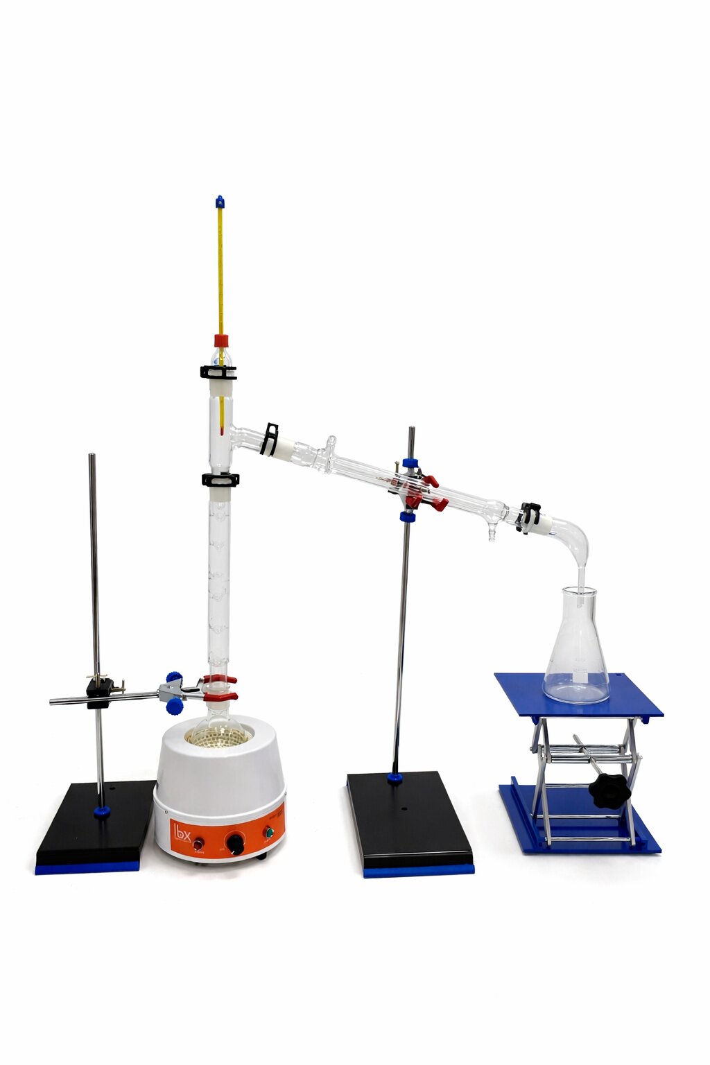 EQUIPO PARA DESTILACIÓN FRACCIONADA (CON COLUMNA VIGREUX) - Imagen 3